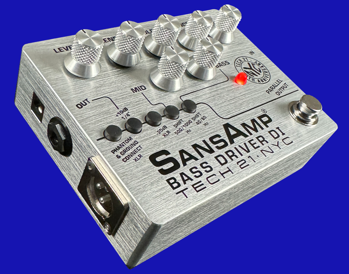 Tech 21 SansAmp Bass Driver DI 30th Anniversary – bassoetusten